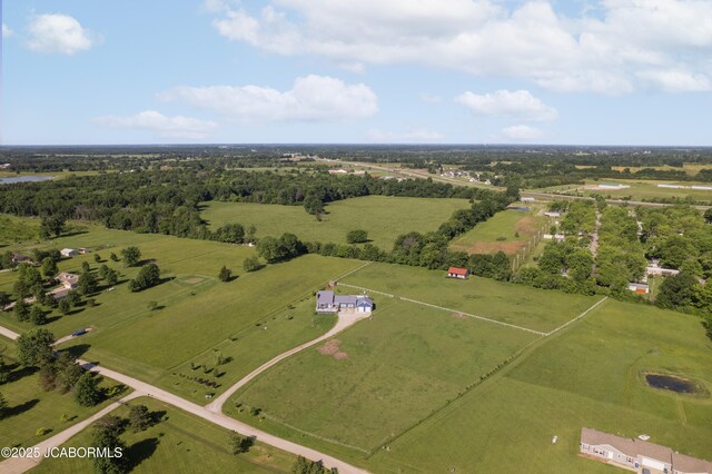6733 Rocking Horse Ln, Fulton, MO 65251 - aerial view of property's location with rural landscape