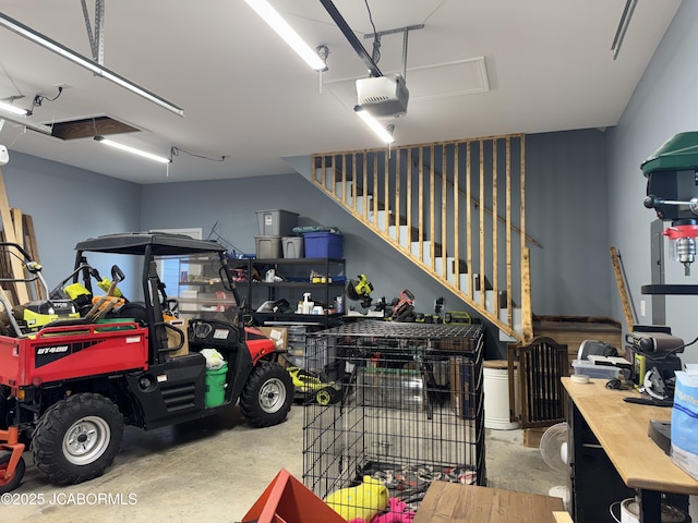 6733 Rocking Horse Ln, Fulton, MO 65251 - garage featuring a garage door opener