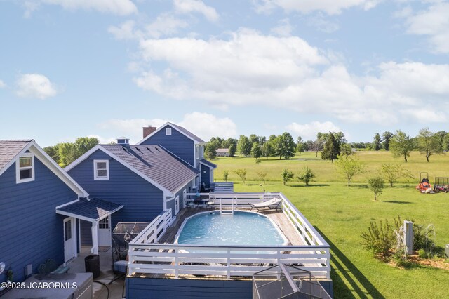 6733 Rocking Horse Ln, Fulton, MO 65251 - swimming pool with a lawn
