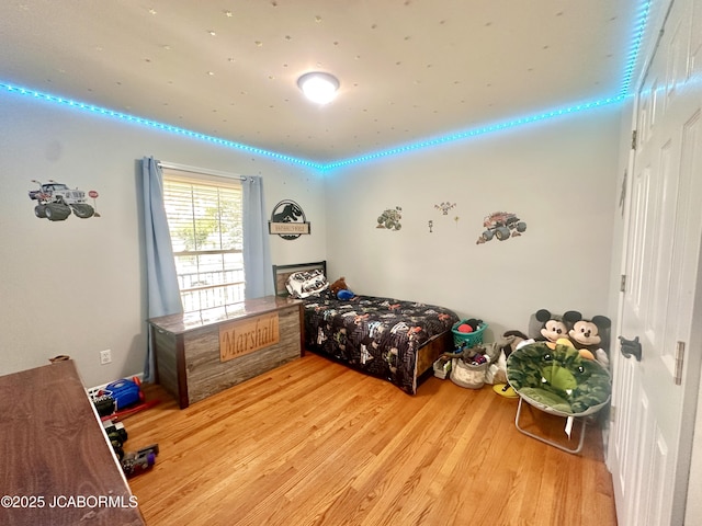 405 Lorene St, California, MO 65018 - bedroom featuring light wood-style flooring