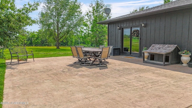 140 County Road 412, Fayette, MO 65248 - view of patio featuring outdoor dining area