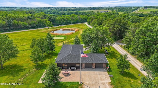 140 County Road 412, Fayette, MO 65248 - view of subject property with a large body of water and a heavily wooded area