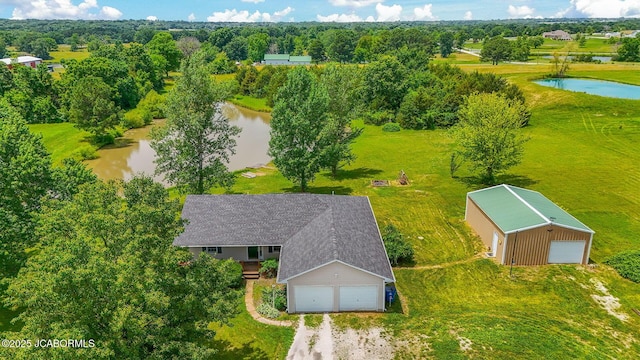 3861 State Road H, Fulton, MO 65251 - aerial view of property and surrounding area featuring a large body of water