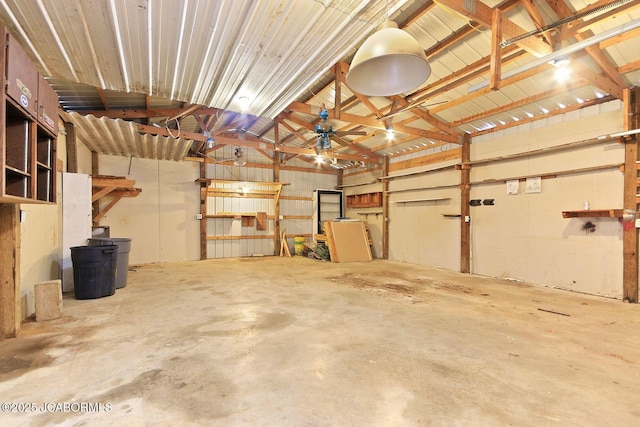 3861 State Road H, Fulton, MO 65251 - garage with ceiling fan