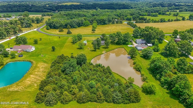 3861 State Road H, Fulton, MO 65251 - drone / aerial view of a nearby body of water