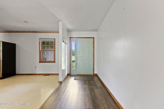 3861 State Road H, Fulton, MO 65251 - foyer featuring baseboards and wood finished floors