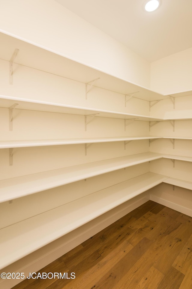view of pantry
