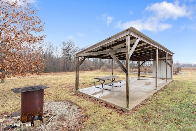 31500 Skyline Dr, California, MO 65018 - view of green lawn featuring a gazebo