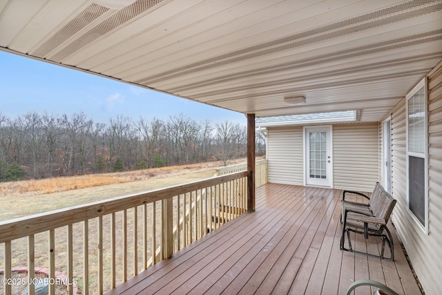 31500 Skyline Dr, California, MO 65018 - view of wooden terrace