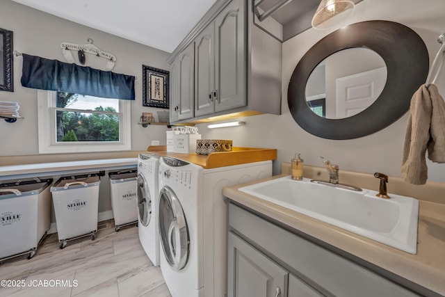 1503 State Highway Z, Centertown, MO 65023 - laundry room with independent washer and dryer and cabinet space