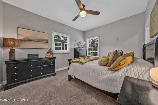 1503 State Highway Z, Centertown, MO 65023 - carpeted bedroom featuring baseboards and a ceiling fan