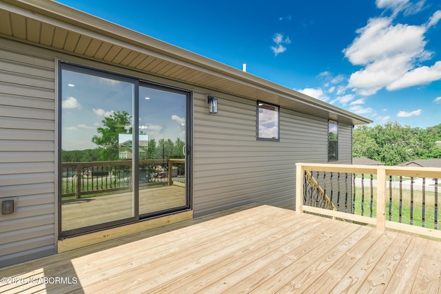 5705 Summerfield Ct, Jefferson City, MO 65109 - view of wooden terrace