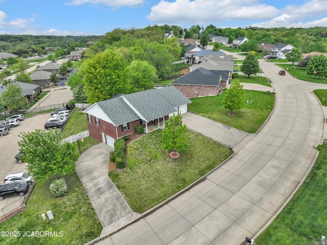 990 Diamond Rdg, Jefferson City, MO 65109 - birds eye view of property featuring a residential view