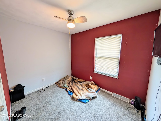 5416 S Brooks Dr, Jefferson City, MO 65109 - unfurnished bedroom with carpet and a ceiling fan
