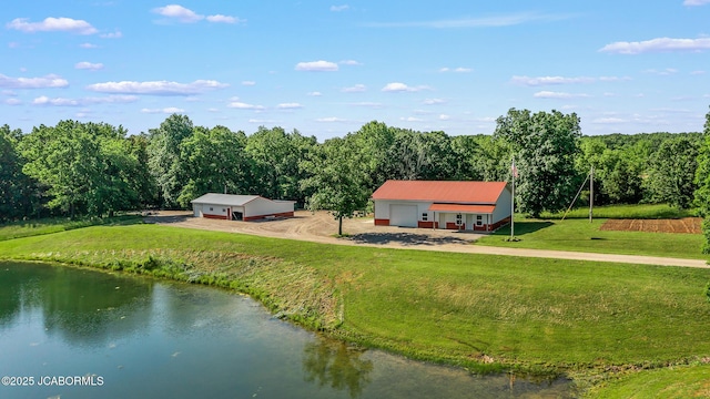 4604 County Rd 115, Fulton, MO 65251 - view of subject property featuring a heavily wooded area and a large body of water