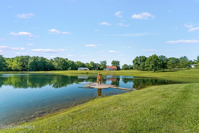 4604 County Rd 115, Fulton, MO 65251 - dock area featuring a water view and a yard