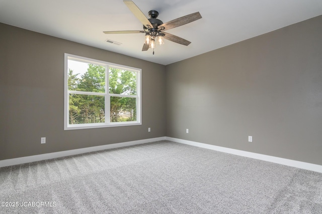 209 Gavin Ln, Linn, MO 65051 - carpeted empty room featuring baseboards and ceiling fan