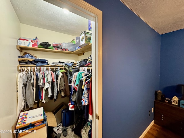 128 Don Dr, Linn, MO 65051 - walk in closet featuring wood finished floors