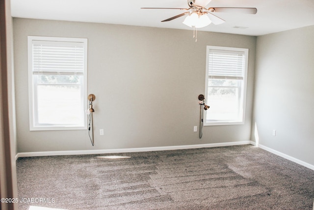 138 Stonegate Ave, Linn, MO 65051 - carpeted empty room featuring ceiling fan and baseboards