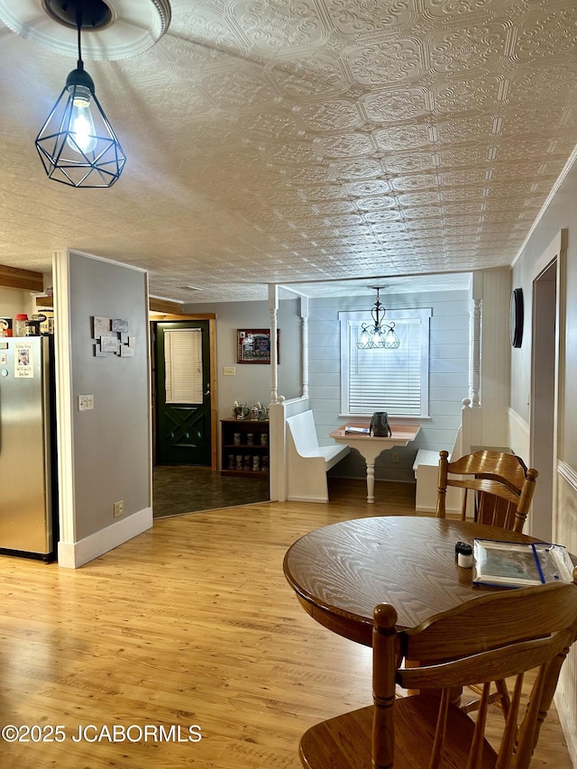11 Copperhead Rd, Eldon, MO 65026 - dining room with light wood-style floors and baseboards
