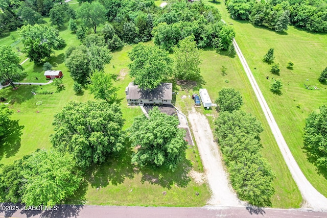 362 Vanhorn Rd, Holts Summit, MO 65043 - aerial view of a tree filled landscape