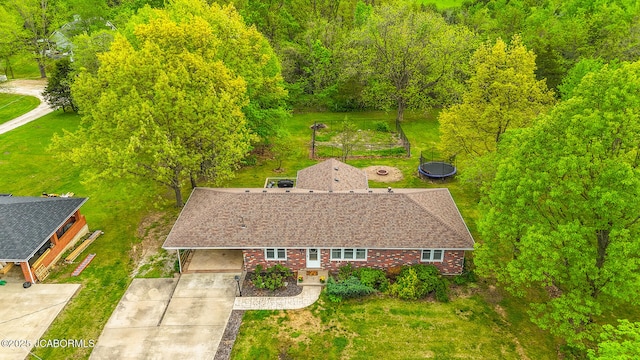 aerial view