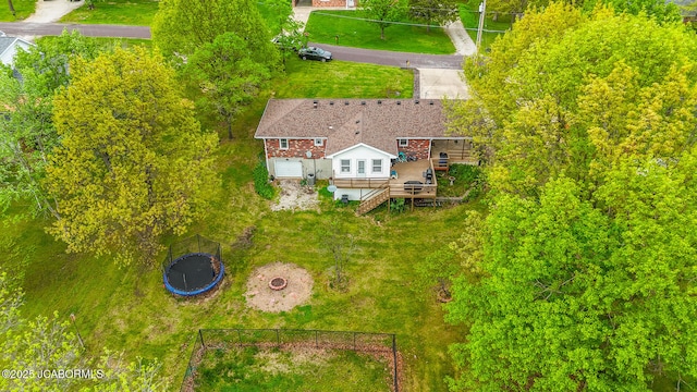 aerial view