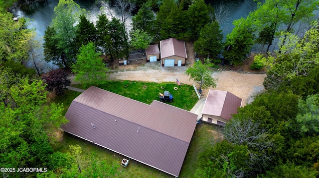 drone / aerial view