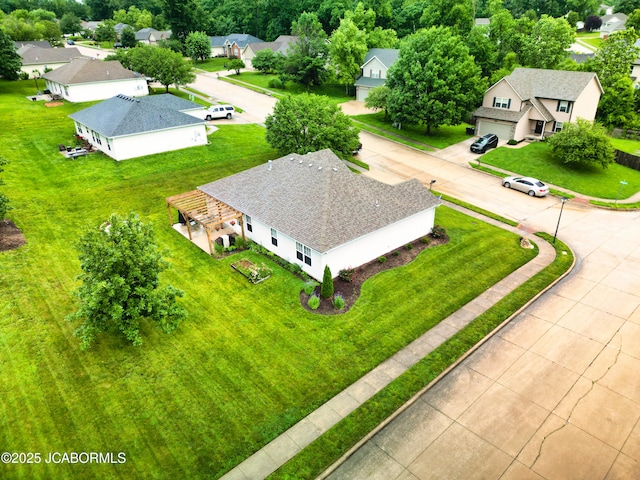 5112 Melissa Dr, Columbia, MO 65202 - aerial perspective of suburban area
