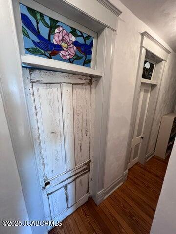 detailed view of wood finished floors