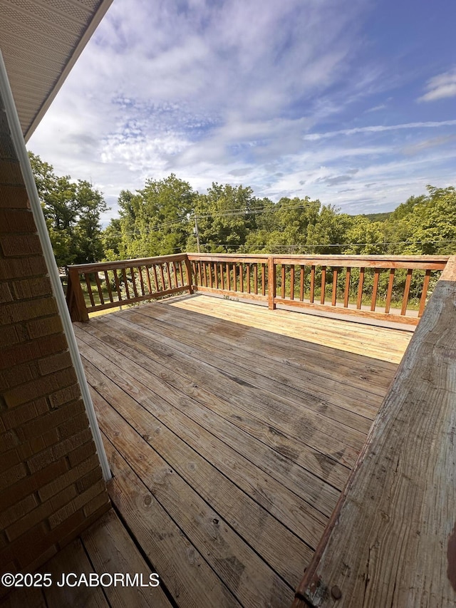 713 Lincoln St, Linn, MO 65051 - view of wooden terrace