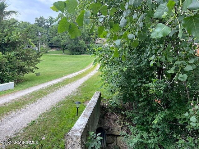 view of road