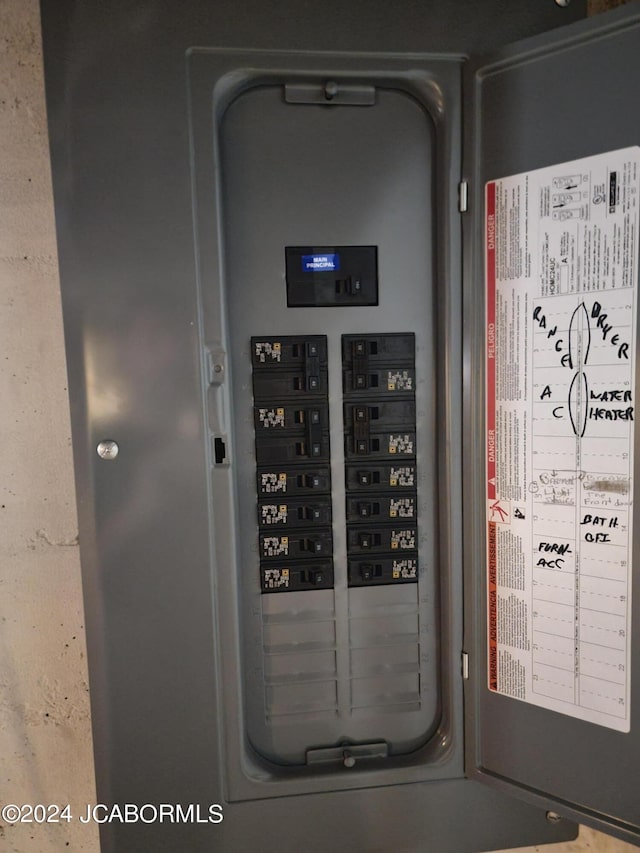 utilities with electric panel