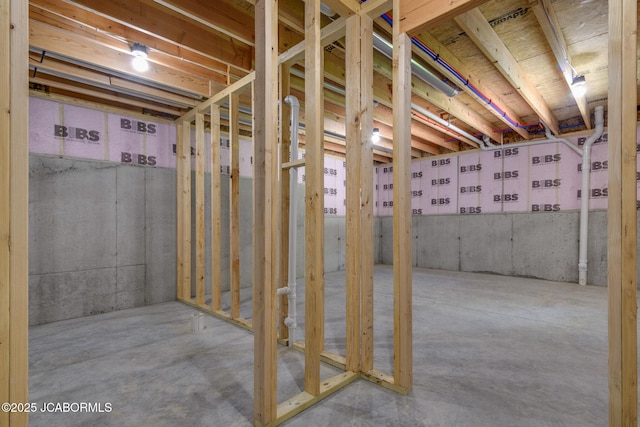 1502 Summerfield Dr, Jefferson City, MO 65109 - view of unfinished basement