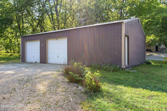 24671 Gardner Rd, Versailles, MO 65084 - view of detached garage