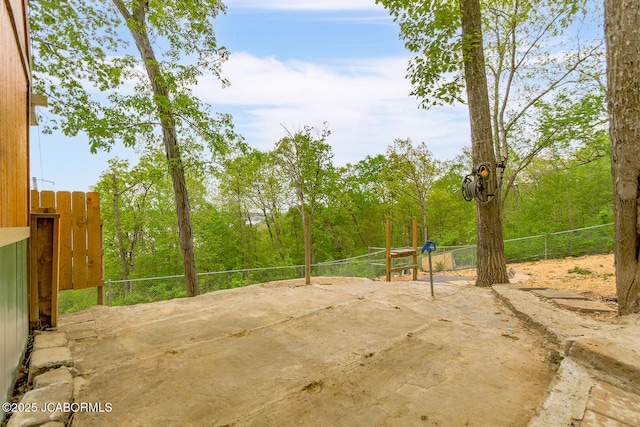 26792 Boone Rd, Barnett, MO 65011 - view of patio with fence