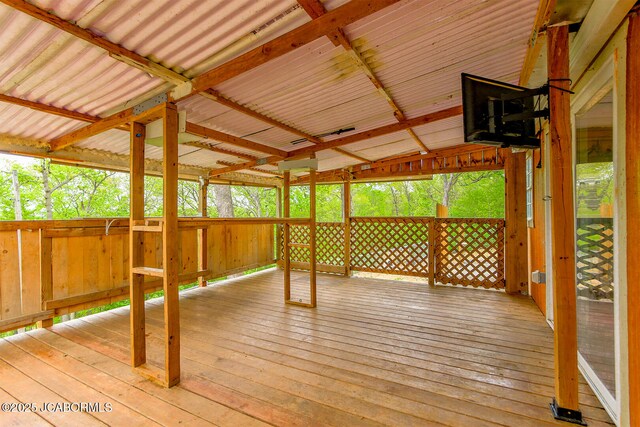 26792 Boone Rd, Barnett, MO 65011 - view of wooden terrace