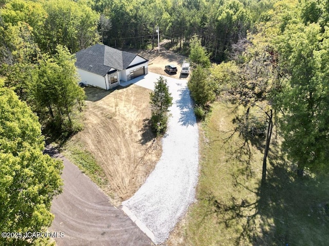 1680 W Fenton Rd, Columbia, MO 65202 - bird's eye view with a view of trees