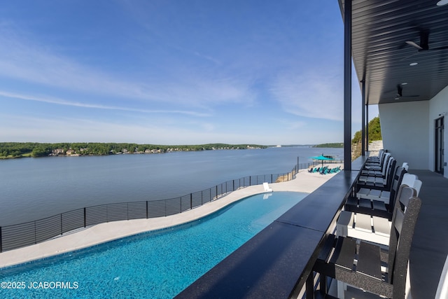 100 Blue Heron Hill Ln Unit 103, Lake Ozark, MO 65049 - outdoor pool with a water view