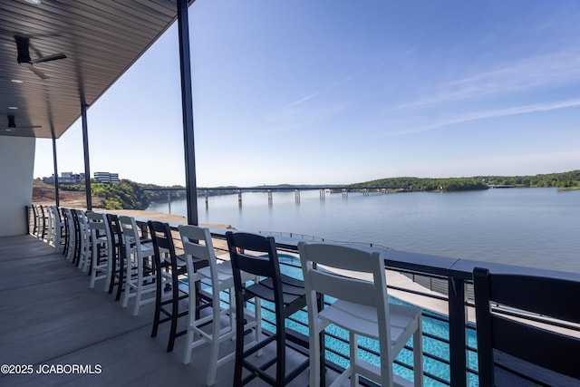 100 Blue Heron Hill Ln Unit 103, Lake Ozark, MO 65049 - dock featuring a water view