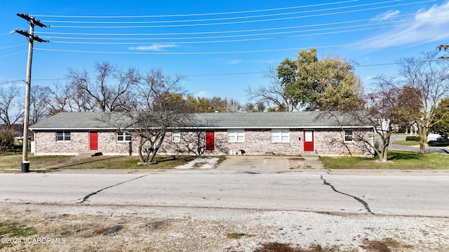 view of ranch-style house