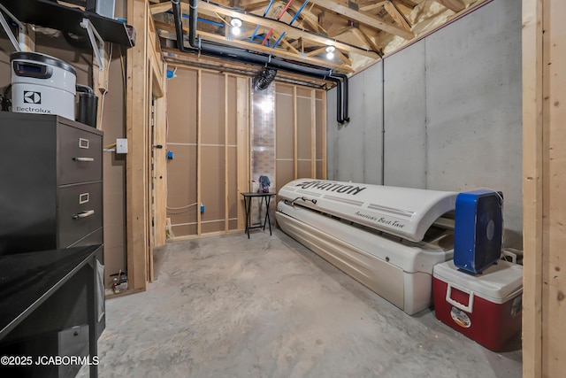 11169 Ridge Fork Dr, Holts Summit, MO 65043 - view of unfinished basement