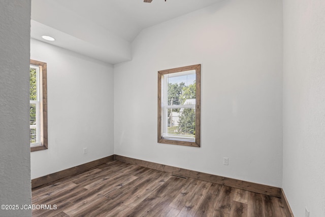 818 High St, Fulton, MO 65251 - unfurnished room featuring wood finished floors and lofted ceiling