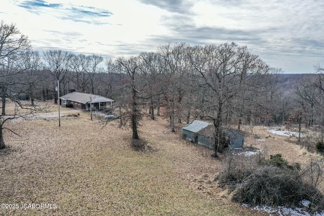 view of mountain feature