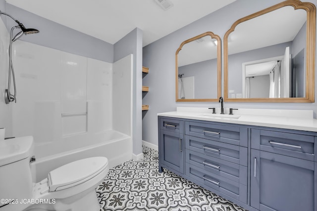 53036 Bird Haven Rd, Centertown, MO 65023 - full bathroom with vanity and  shower combination