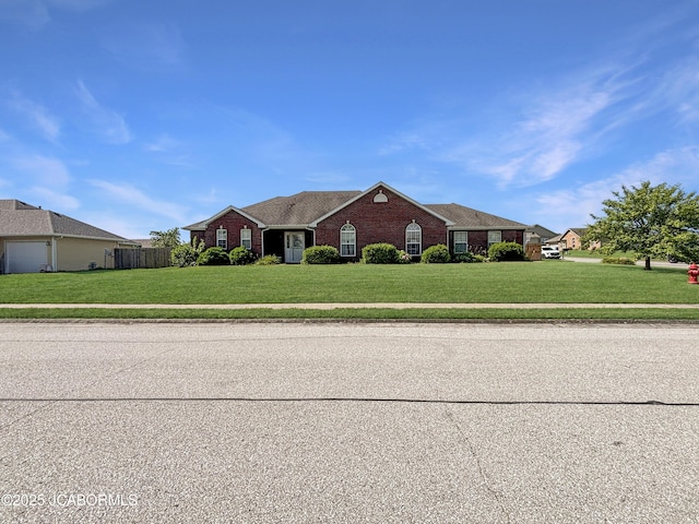 604 Mustang Dr, Ashland, MO 65010 - single story home with brick siding
