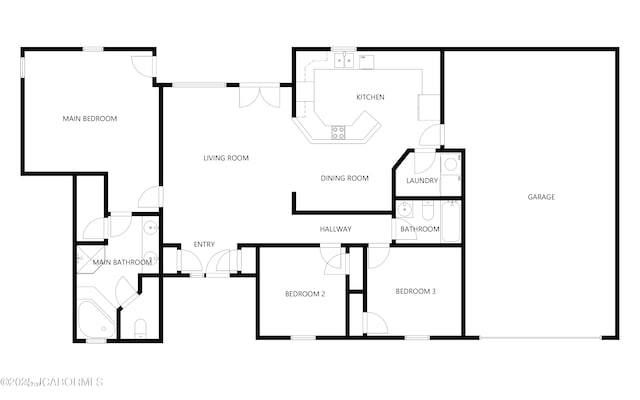 604 Mustang Dr, Ashland, MO 65010 - view of home floor plan