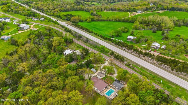 drone / aerial view
