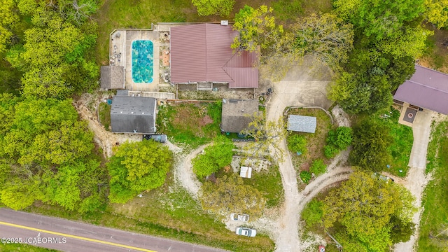 aerial view