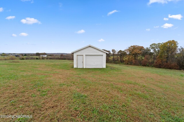 5310 Tebbetts View Dr, Tebbetts, MO 65080 - view of yard with an outbuilding